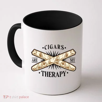Cigars Are My Therapy Coffee Mug