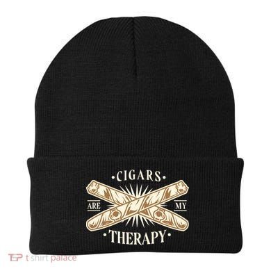 Cigars Are My Therapy Beanie