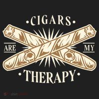 Cigars Are My Therapy Tumbler thumb 3