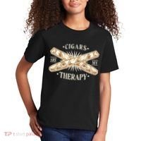 Cigars Are My Therapy Kids T-Shirt thumb 2