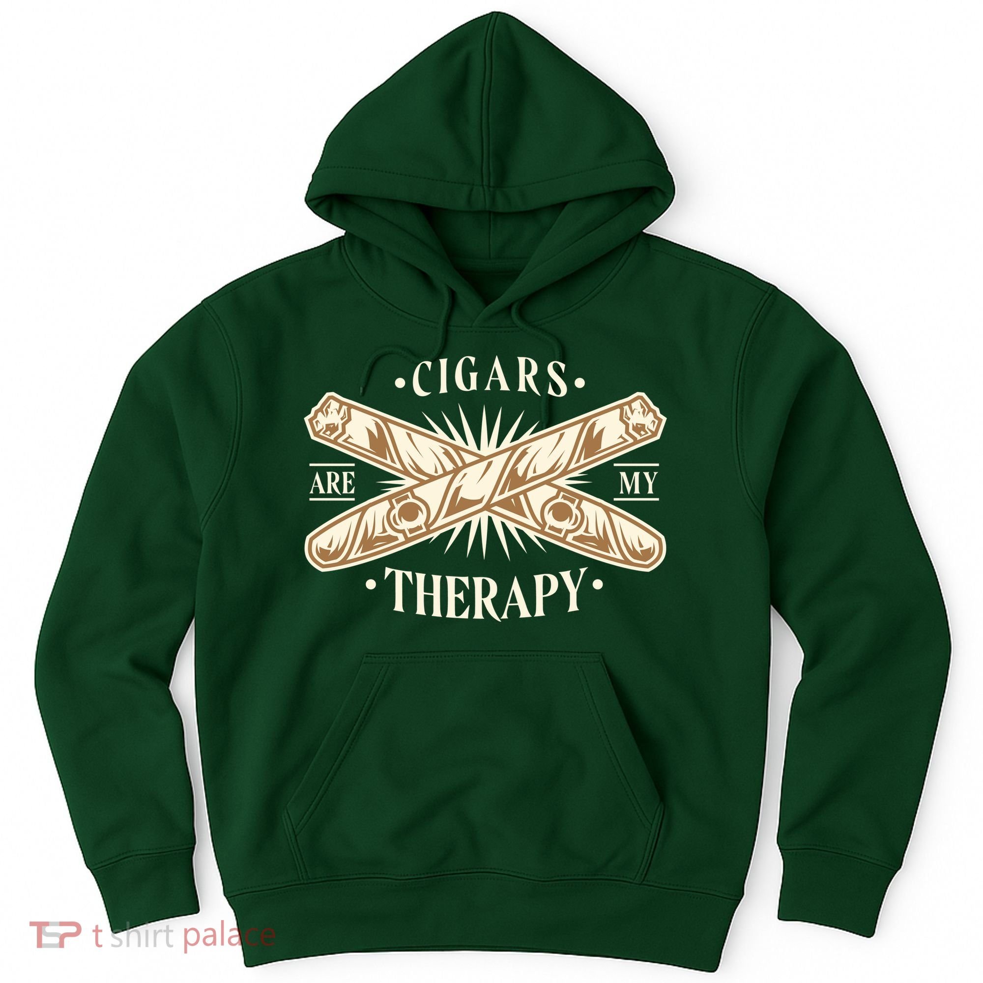 Cigars Are My Therapy Hoodie