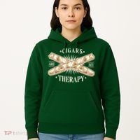 Cigars Are My Therapy Hoodie thumb 5