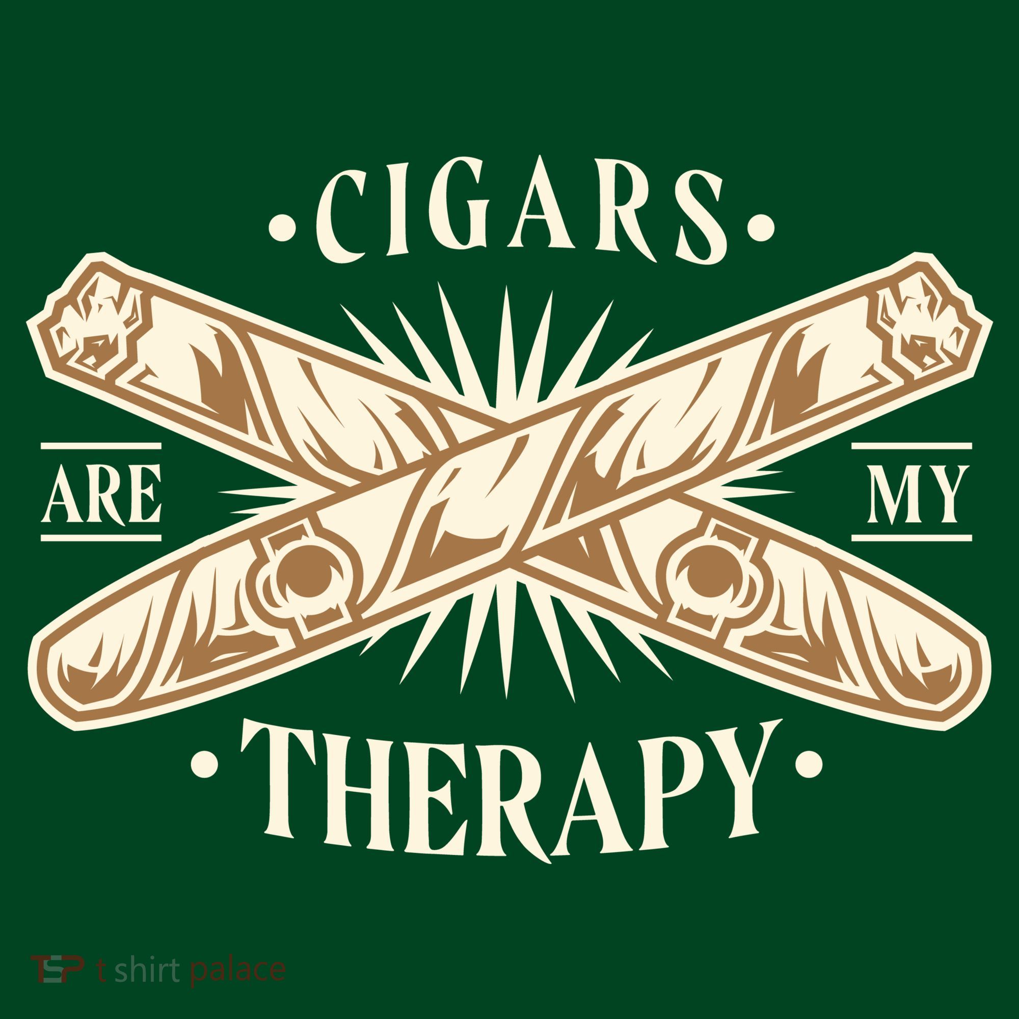 Cigars Are My Therapy Hoodie