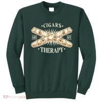 Cigars Are My Therapy Sweatshirt thumb 0