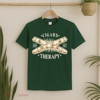 Cigars Are My Therapy T-Shirt thumb 2