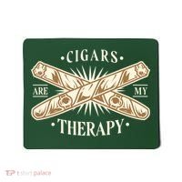 Cigars Are My Therapy Mousepad thumb 0