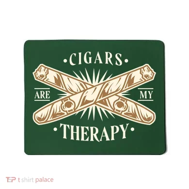 Cigars Are My Therapy Mousepad