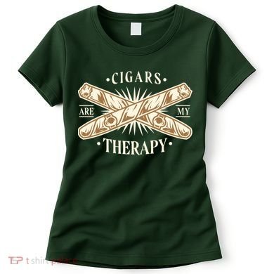 Cigars Are My Therapy Women's T-Shirt