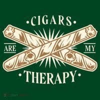 Cigars Are My Therapy Kids Hoodie thumb 2