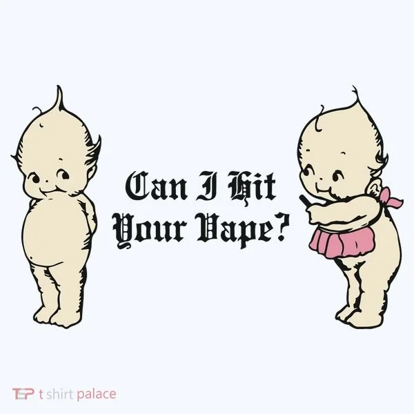 Can I Hit Your Vape Doggie Tank