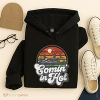 Comin In Hot Pontoon Boat Funny Boating Lake Pontooning Gift Hoodie thumb 4