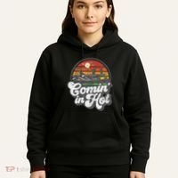 Comin In Hot Pontoon Boat Funny Boating Lake Pontooning Gift Hoodie thumb 5
