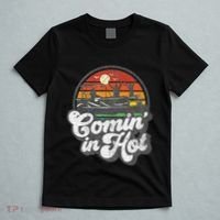 Comin In Hot Pontoon Boat Funny Boating Lake Pontooning Gift T-Shirt thumb 5