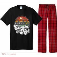 Comin In Hot Pontoon Boat Funny Boating Lake Pontooning Gift Pajama Set thumb 0