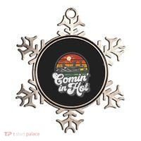 Comin In Hot Pontoon Boat Funny Boating Lake Pontooning Gift Ornament thumb 0