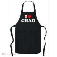 Chad I Heart Chad I Love Chad Apron thumb 0