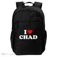 Chad I Heart Chad I Love Chad Backpack thumb 0