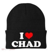 Chad I Heart Chad I Love Chad Beanie thumb 0