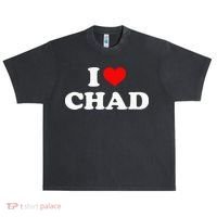 Chad I Heart Chad I Love Chad Urban Oversized Heavyweight T-Shirt thumb 0