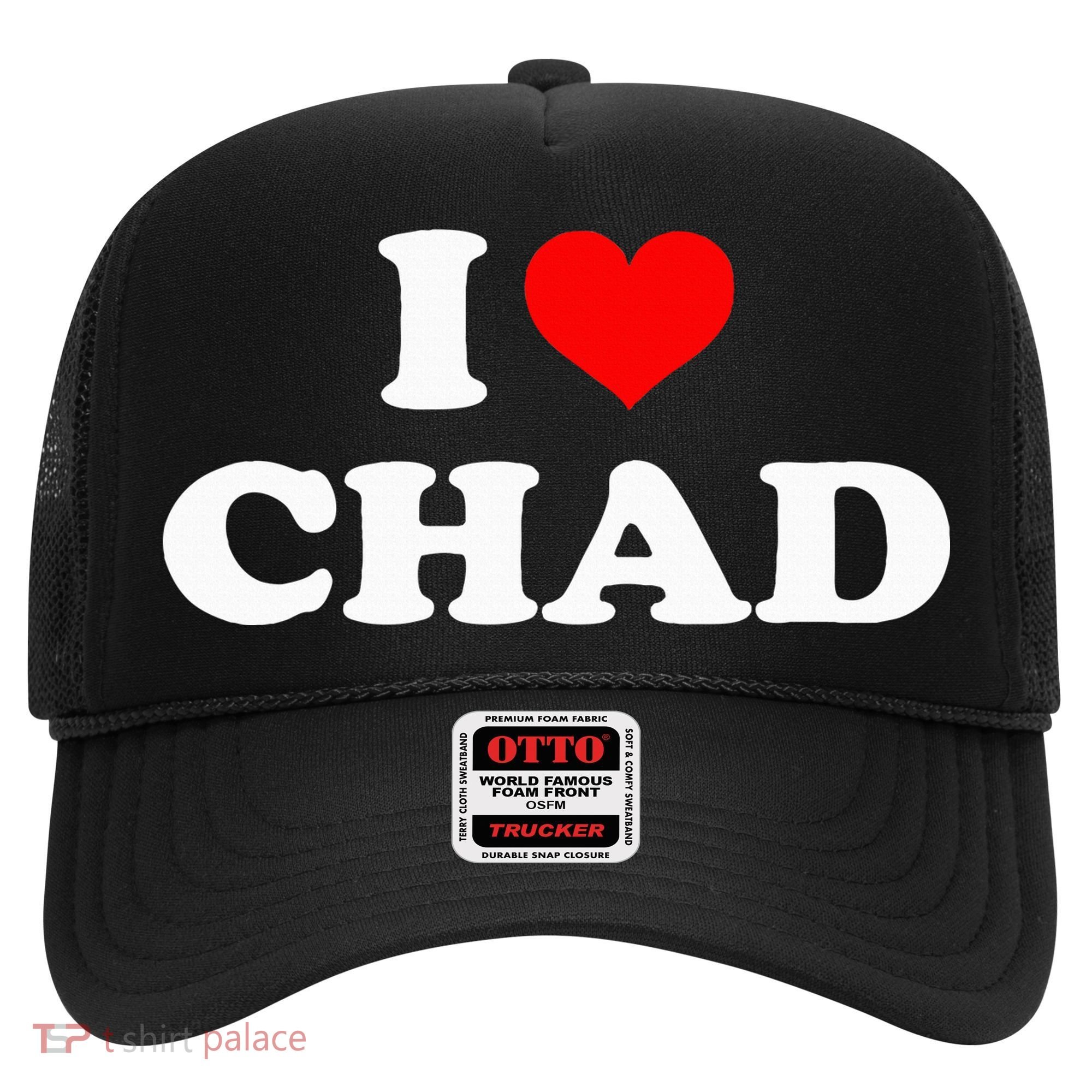 Chad I Heart Chad I Love Chad Hat