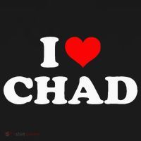Chad I Heart Chad I Love Chad Women's Long Sleeve Shirt thumb 2