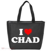 Chad I Heart Chad I Love Chad Tote Bag thumb 0