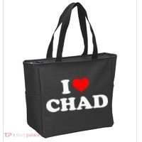 Chad I Heart Chad I Love Chad Tote Bag thumb 2