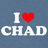 Chad I Heart Chad I Love Chad Comfort Colors Garment-Dyed Hooded Sweatshirt thumb 2