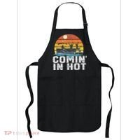 Comin In Hot Pontoon Boat Funny Boating Lake For Dad Apron thumb 0