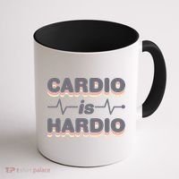 Cardio Is Hardio Coffee Mug thumb 1