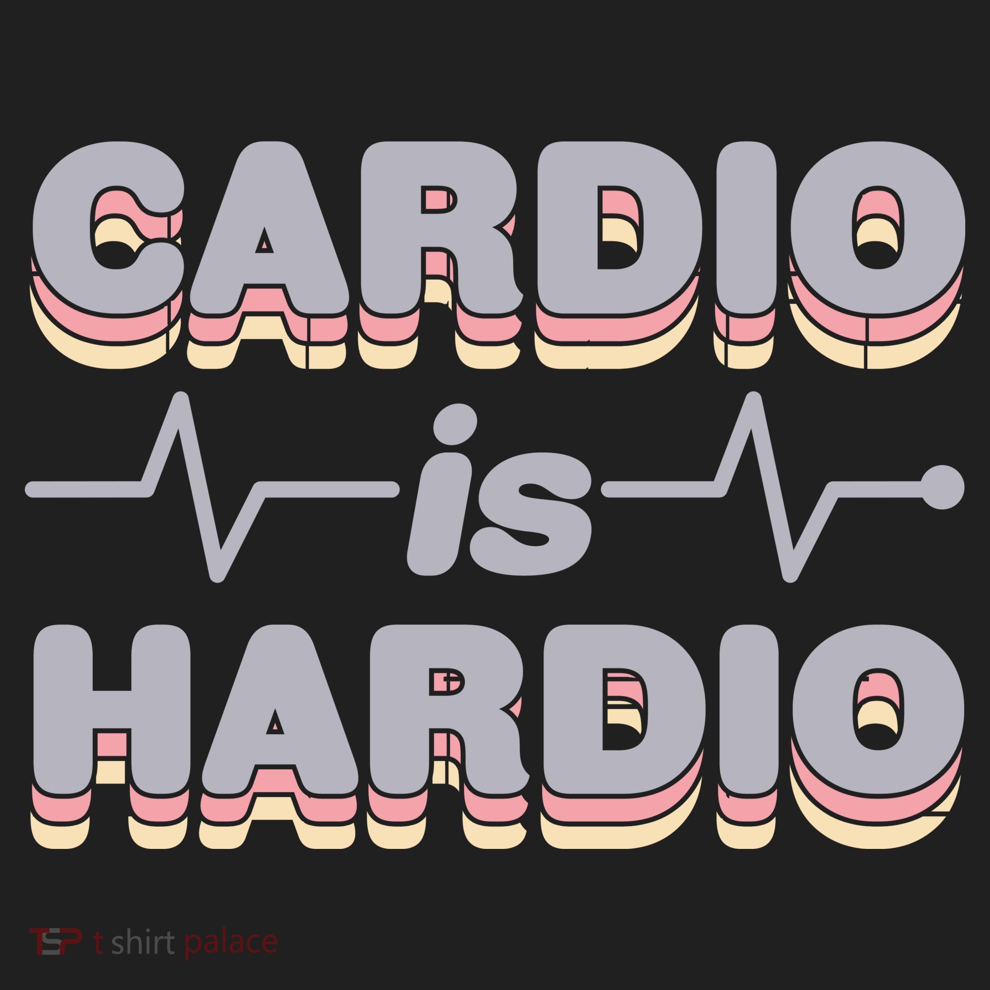 Cardio Is Hardio Golf Towel