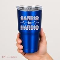 Cardio Is Hardio Tumbler thumb 2