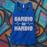 Cardio Is Hardio Women's Tank Top thumb 3