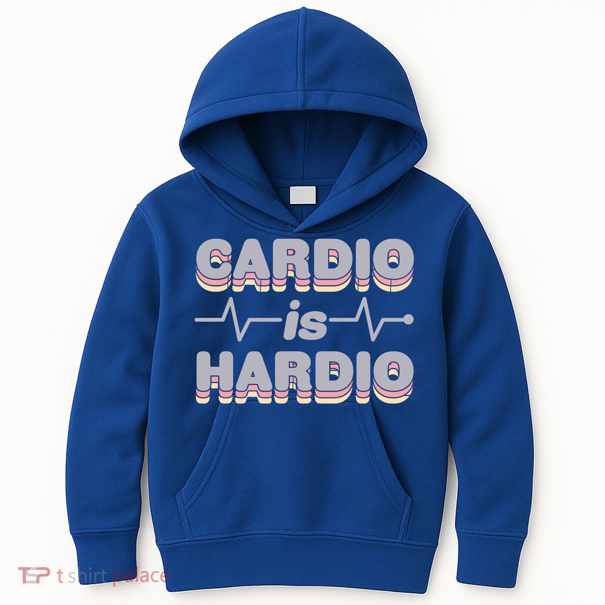 Cardio Is Hardio Kids Hoodie