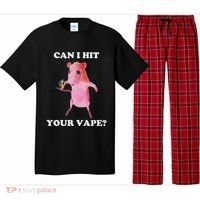 Can I Hit Your Vape Funny Rat Pajama Set thumb 0