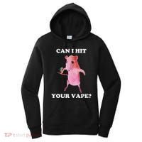 Can I Hit Your Vape Funny Rat Women's Hoodie thumb 0