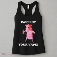 Can I Hit Your Vape Funny Rat Women's Tank Top thumb 3