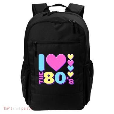Cute I Heart Love The 80's Backpack
