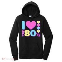 Cute I Heart Love The 80's Women's Hoodie thumb 0