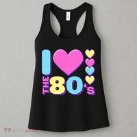 Cute I Heart Love The 80's Women's Tank Top thumb 3