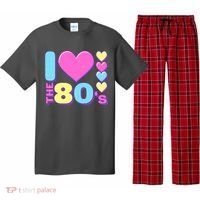 Cute I Heart Love The 80's Pajama Set thumb 0