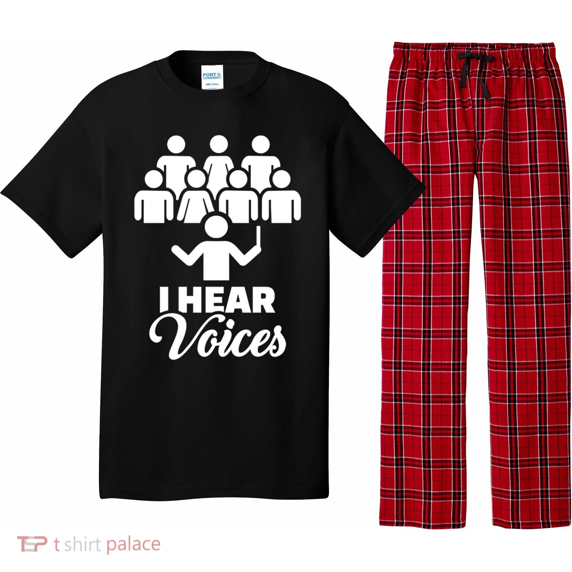 Choir I Hear Voices Pajama Set