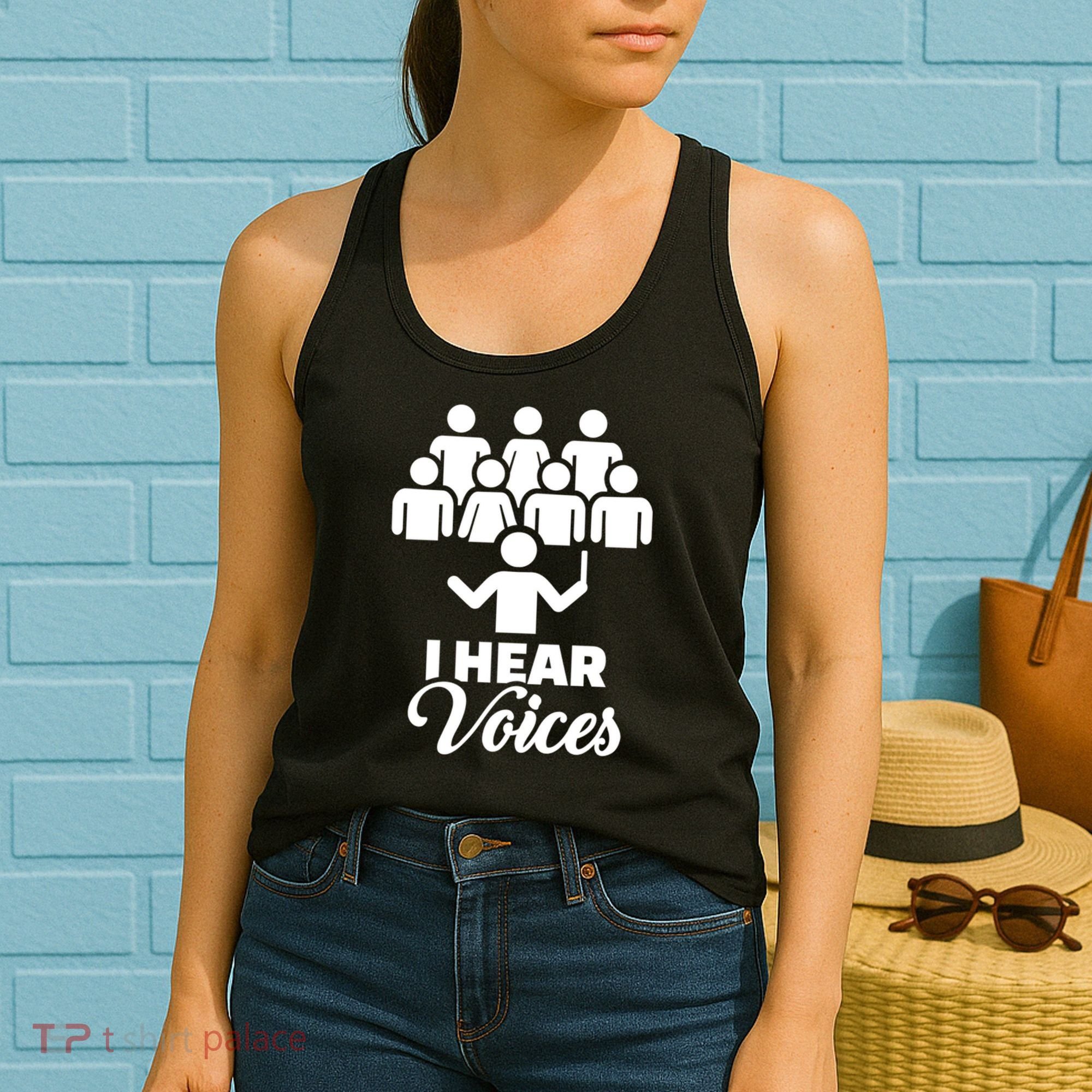 Choir I Hear Voices Women's Tank Top