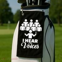 Choir I Hear Voices Golf Towel thumb 2