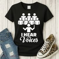 Choir I Hear Voices Women's T-Shirt thumb 3