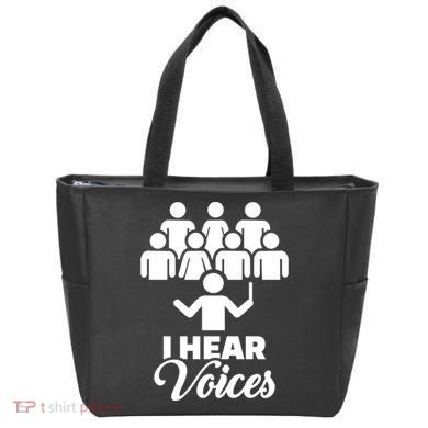 Choir I Hear Voices Tote Bag