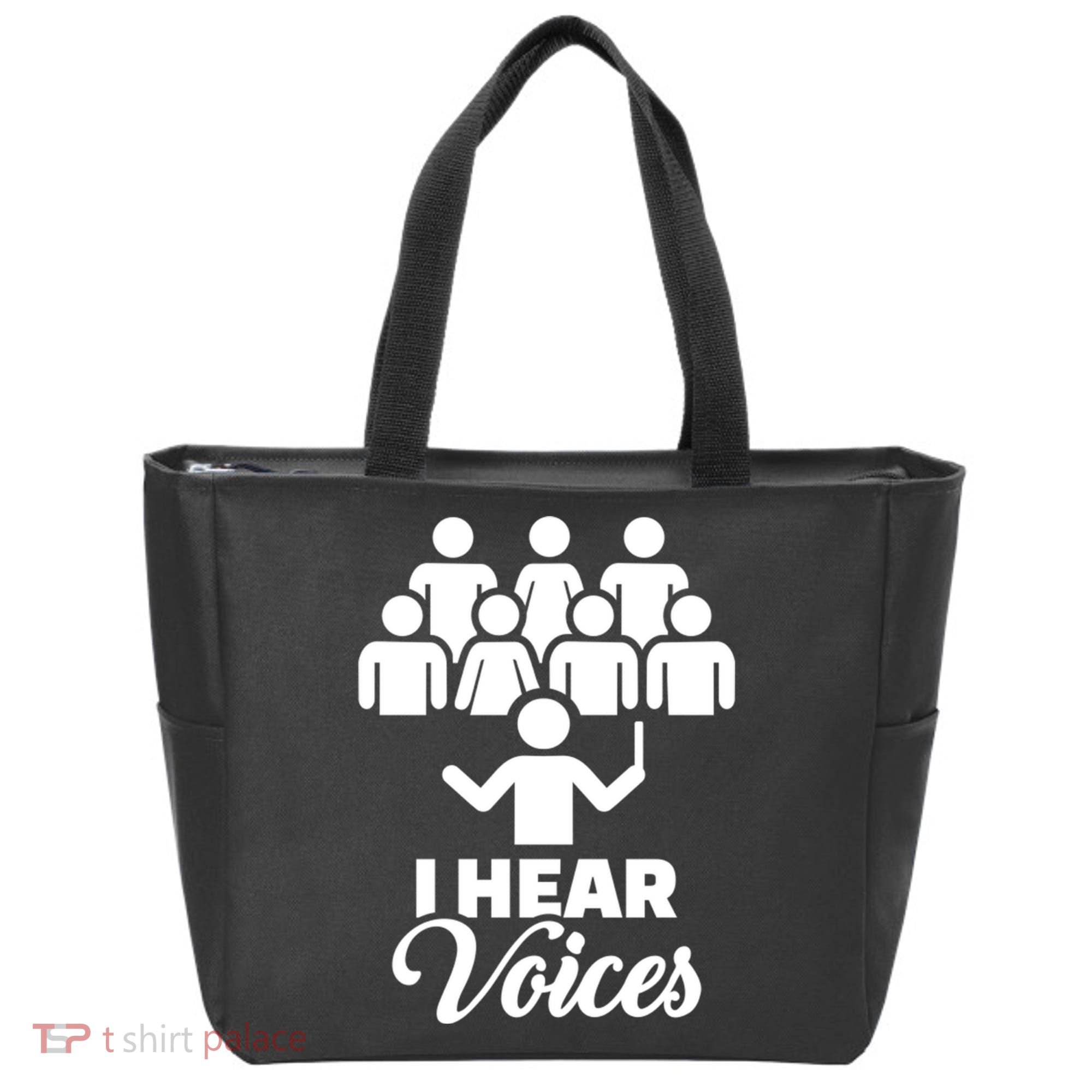 Choir I Hear Voices Tote Bag