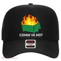 Comin In Hot Fire Funny Dumpster Fire Hat thumb 0