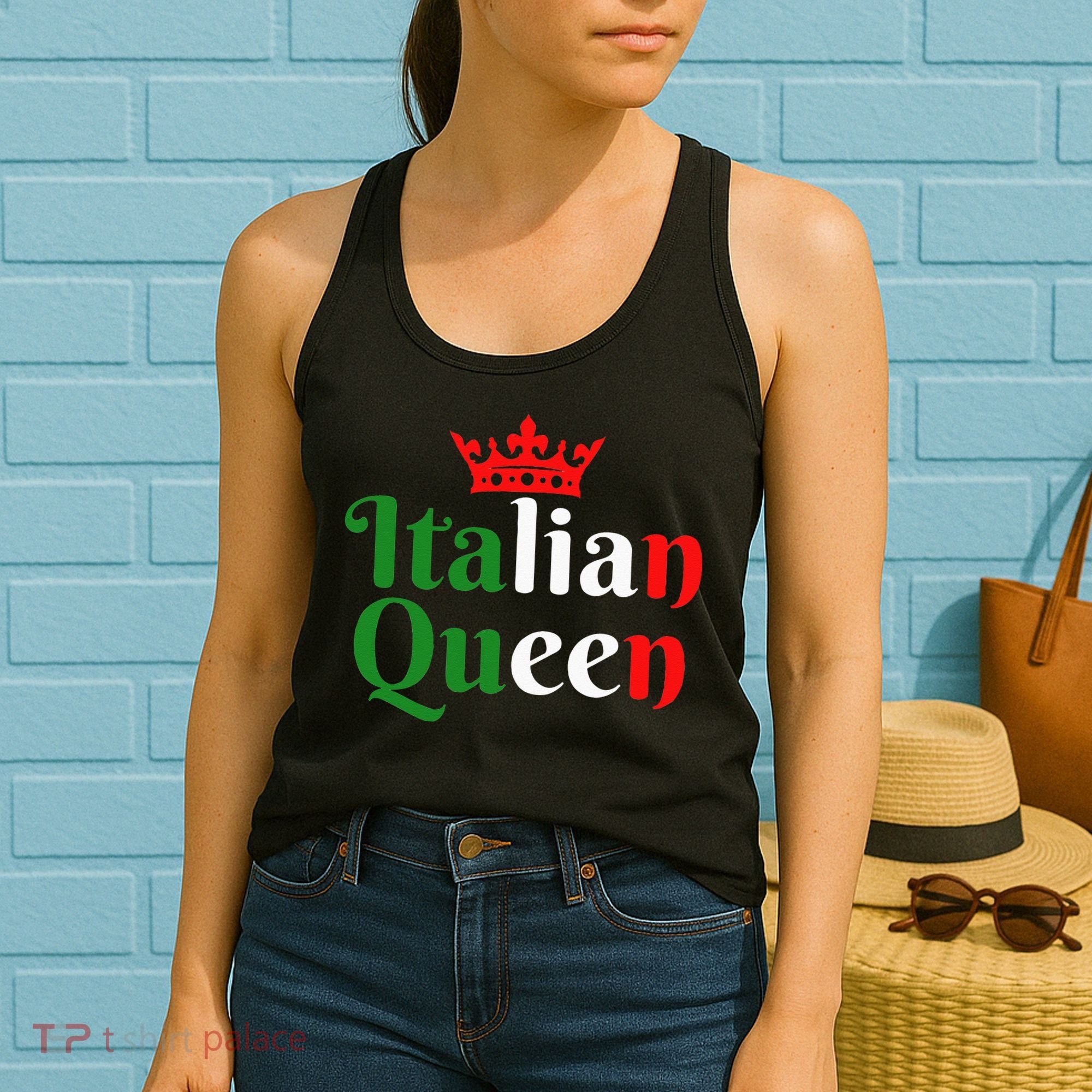 Cute Italy Home Country Italian Queen Women's Tank Top