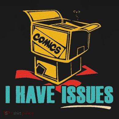 Comics I Have Issues Funny Vintage Design Tote Bag